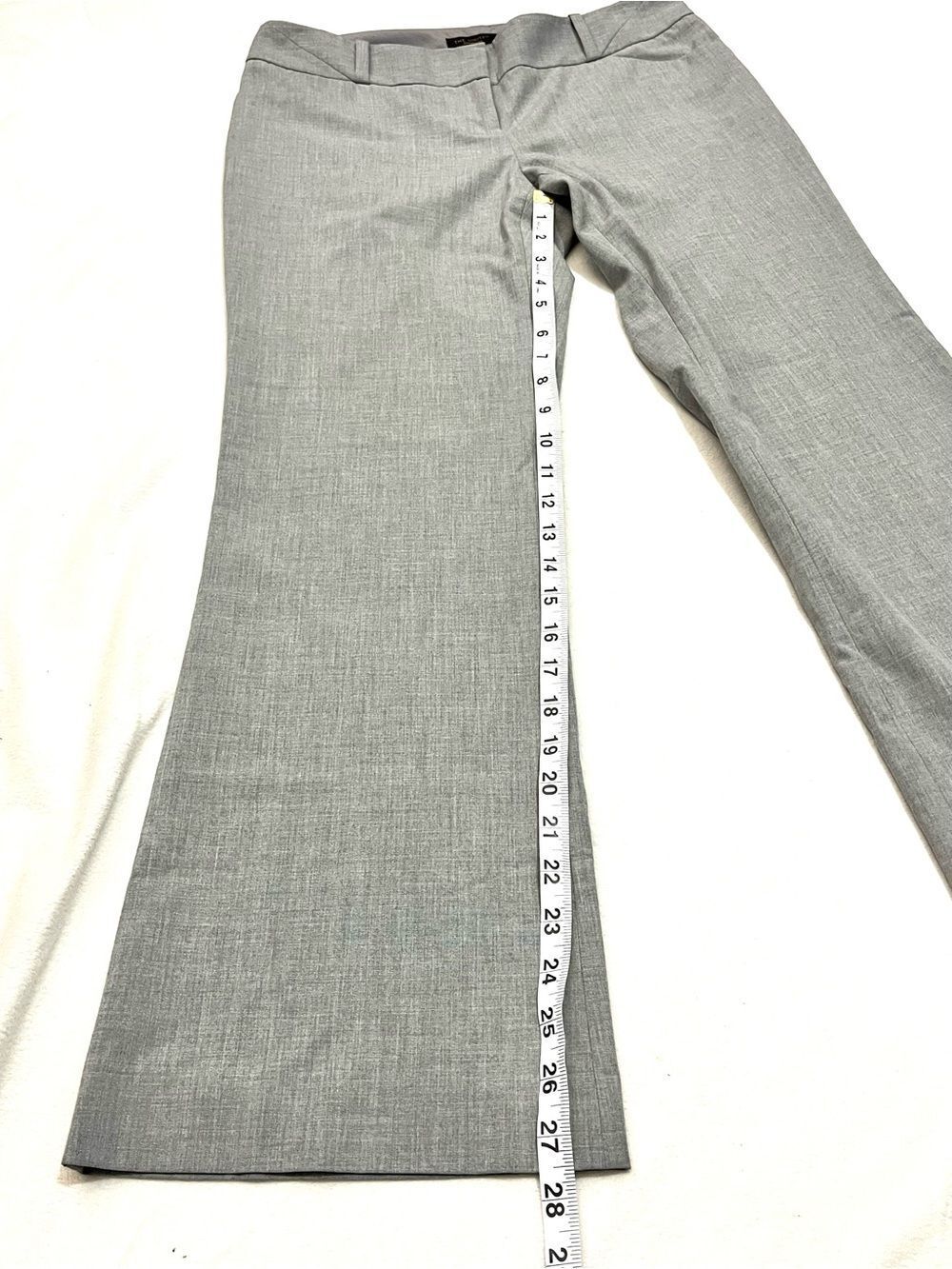 The Limited Collection Drew Fit Light Gray Dress Polyester Blend Pants Women’s 4 - Picture 9 of 16